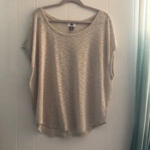 White and cream top